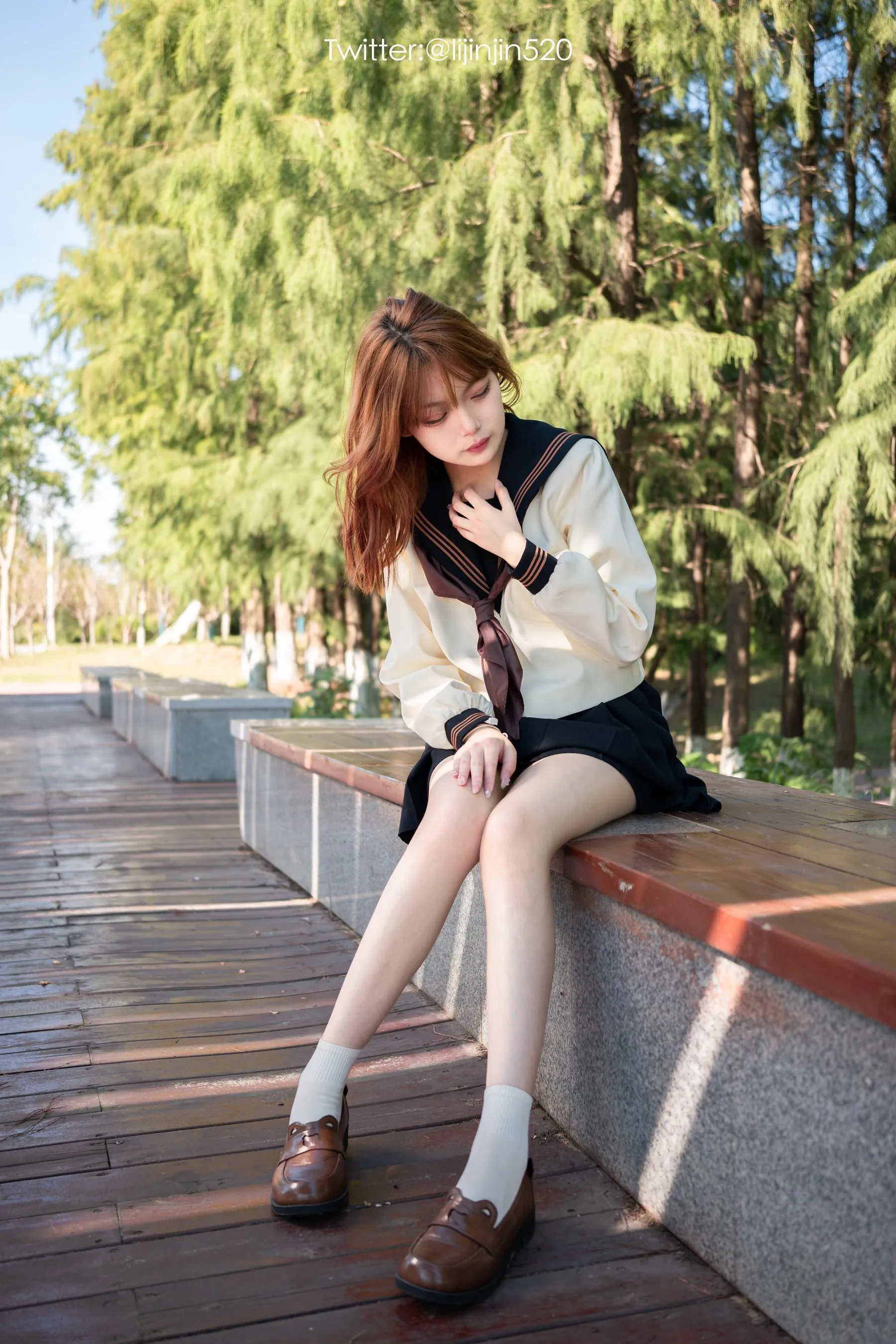 梨瑾瑾 – NO.04 茶羽中 [38P]插图9